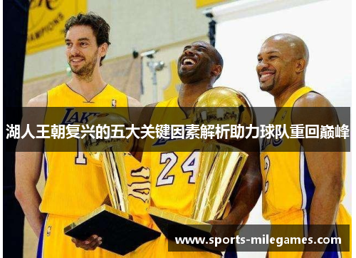 湖人王朝复兴的五大关键因素解析助力球队重回巅峰